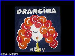 100cm x 100cm Orangina vintage canvas pop art painting Australia By pepe