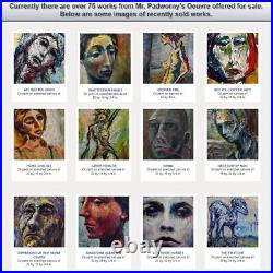 24x18 MODERN ORIGINAL OIL? PAINTING? VINTAGE? IMPRESSIONISM? ART SIGNED ABSTRACT A