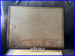 2 Vintage Folk Art Paintings Kathy Jakobsen Signed 1986 & Susan 1986 Wooden