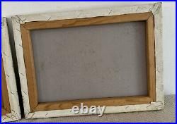 2 Vintage Joyce Roybal Oil Painting Unframed Canvas 12x16 Signed
