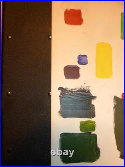 2 Vintage, Original Abstract Expressionist Paintings Signed Hans Hofmann-56