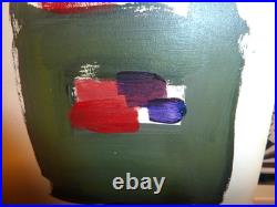 2 Vintage, Original Abstract Expressionist Paintings Signed Hans Hofmann-56