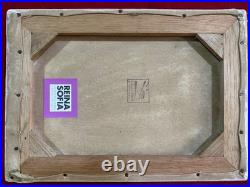 ANSELM KIEFER oil painting on canvas, vtg stamped signed