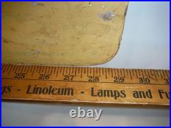 ANTIQUE/VINTAGE HAND PAINTED SIGN KITCHENETTES DOUBLE SIDED 29x 11 3/4