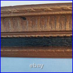 Acrylic On Board. Vintage Boardwalk Scene. Signed by listed Artist Larry Harris