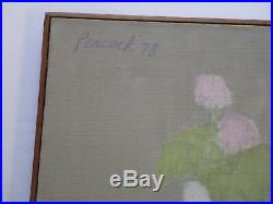 Ann Peacock Painting Portrait American Impressionist Modernism Expressionism Vtg