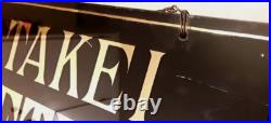 Antique DR K TAKEI OPTOMETRIST Reverse-Paint-on-Glass RPOG SIGN San Francisco