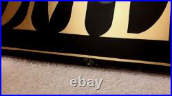 Antique DR K TAKEI OPTOMETRIST Reverse-Paint-on-Glass RPOG SIGN San Francisco