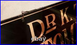 Antique DR K TAKEI OPTOMETRIST Reverse-Paint-on-Glass RPOG SIGN San Francisco