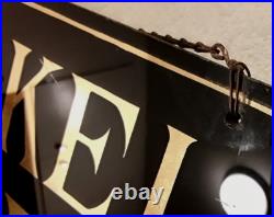 Antique DR K TAKEI OPTOMETRIST Reverse-Paint-on-Glass RPOG SIGN San Francisco