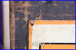 Antique Vtg Industrial Tin Tacker Sign Pee Gee Paints Advertising Hardware