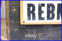 Antique Vtg Industrial Tin Tacker Sign Pee Gee Paints Advertising Hardware