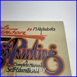 Atkinson Sign Painting Up to Now by Frank H. Atkinson 1983 Hard Cover VTG