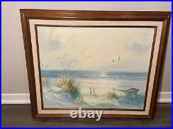 Beautiful Oil Painting on Canvas Calm Ocean Wave by Taylor