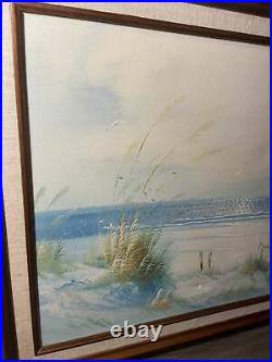 Beautiful Oil Painting on Canvas Calm Ocean Wave by Taylor