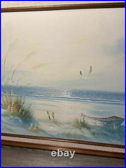 Beautiful Oil Painting on Canvas Calm Ocean Wave by Taylor