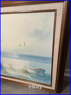 Beautiful Oil Painting on Canvas Calm Ocean Wave by Taylor