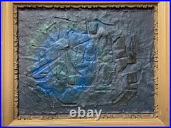Beautiful Vintage Antoni Tapies Painting Signed /well Listed/ Miro Influences