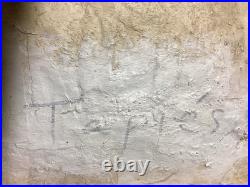 Beautiful Vintage Antoni Tapies Painting Signed /well Listed/ Miro Influences