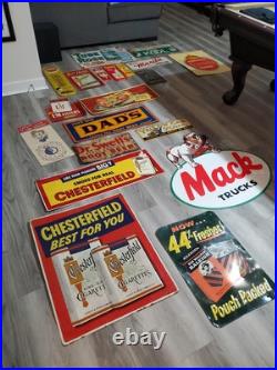 C. 1950s Original Vintage Burdsal's Paint Sign Metal Framed Durability Since 1867