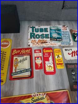 C. 1950s Original Vintage Burdsal's Paint Sign Metal Framed Durability Since 1867