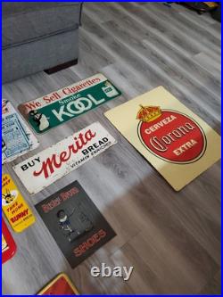 C. 1950s Original Vintage Burdsal's Paint Sign Metal Framed Durability Since 1867