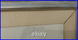 Charles Gruppe Studio Painting Sailboat Seascape Signed APPROX 55X 40 Vtg