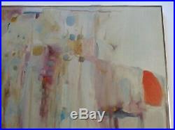 Connors Painting Abstract Quality Rare Modernism Vintage Expressionism Large