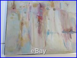 Connors Painting Abstract Quality Rare Modernism Vintage Expressionism Large