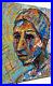 Contemporary Original Oil? Painting? Vintage? Expressionist? Art? Outsider Signed Pop