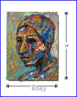 Contemporary Original Oil? Painting? Vintage? Expressionist? Art? Outsider Signed Pop