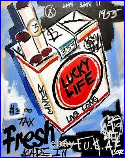 Corbellic Expressionism 16x20 Lucky Vintage Poster Art Commercial Home Pop Art