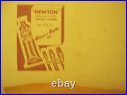 Cowboy at Sunset Western Art Painting Signed R. P. L. VTG Framed Canvas Board
