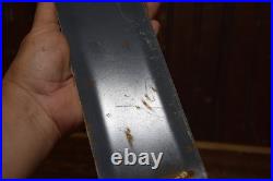 D-LITE BEVERAGES ICE COLD BOTTLE STAMPED PAINTED METAL DEALER SIGN 1950s VINTAGE