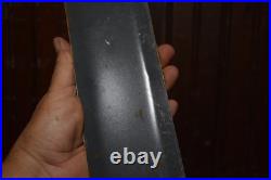 D-LITE BEVERAGES ICE COLD BOTTLE STAMPED PAINTED METAL DEALER SIGN 1950s VINTAGE