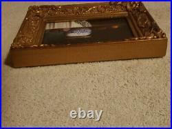 David Berger Oil Painting Still Life Framed Listed Artist Signed 9.5x7.5 VTG