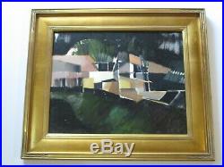 David Wade Vintage Modernist Painting Abstract Expressionism Uk Landscape Rare