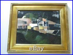 David Wade Vintage Modernist Painting Abstract Expressionism Uk Landscape Rare