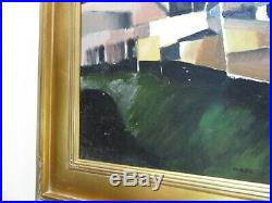 David Wade Vintage Modernist Painting Abstract Expressionism Uk Landscape Rare