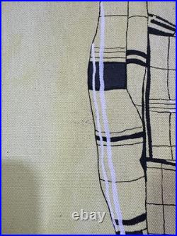EGON SCHIELE oil painting on canvas, vtg stamped signed EGON SCHIELE oil painting on canvas, vtg stamped signed