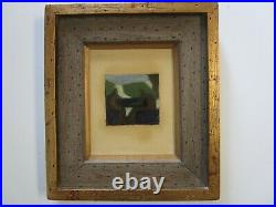 Edgar Hatten Painting Vintage Impressionist Expressionist Modernist Listed 78