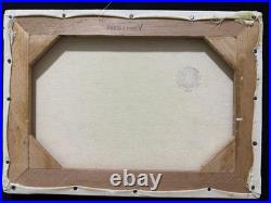 Edgar payne painting oil on canvas signed stamped vintage