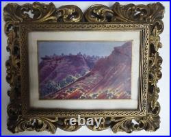 Enos Namatjira Australian Aboriginal Hermannsburg Watercolour Painting