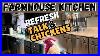 Farmhouse Kitchen Revision Paint And Decorate With Chickens