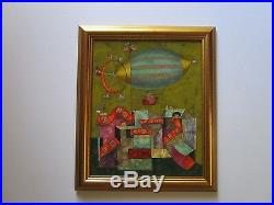 Ferruccio Painting Abstract Modernism Expressionism Surrealism Cubism Vintage