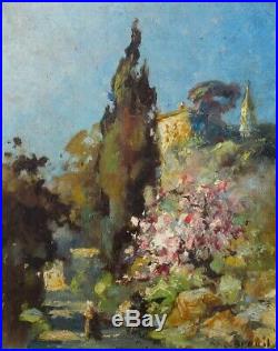 Gabriel Breuil (1885-1969), Vintage French Impressionist Painting, Provence