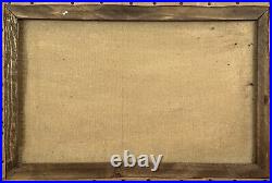 Granville Redmond (Handmade) Oil Painting on canvas signed and stamped VTG ART