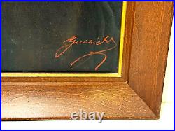 Guszich Guzzich Signed Oil Painting Portrait Aristocrat Lord Nobleman Freemason
