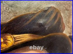 Guszich Guzzich Signed Oil Painting Portrait Aristocrat Lord Nobleman Freemason