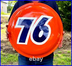 HAND PAINTED SIGN Vintage UNION 76 BALL SERVICE GARAGE Gas Station HOTROD Shop